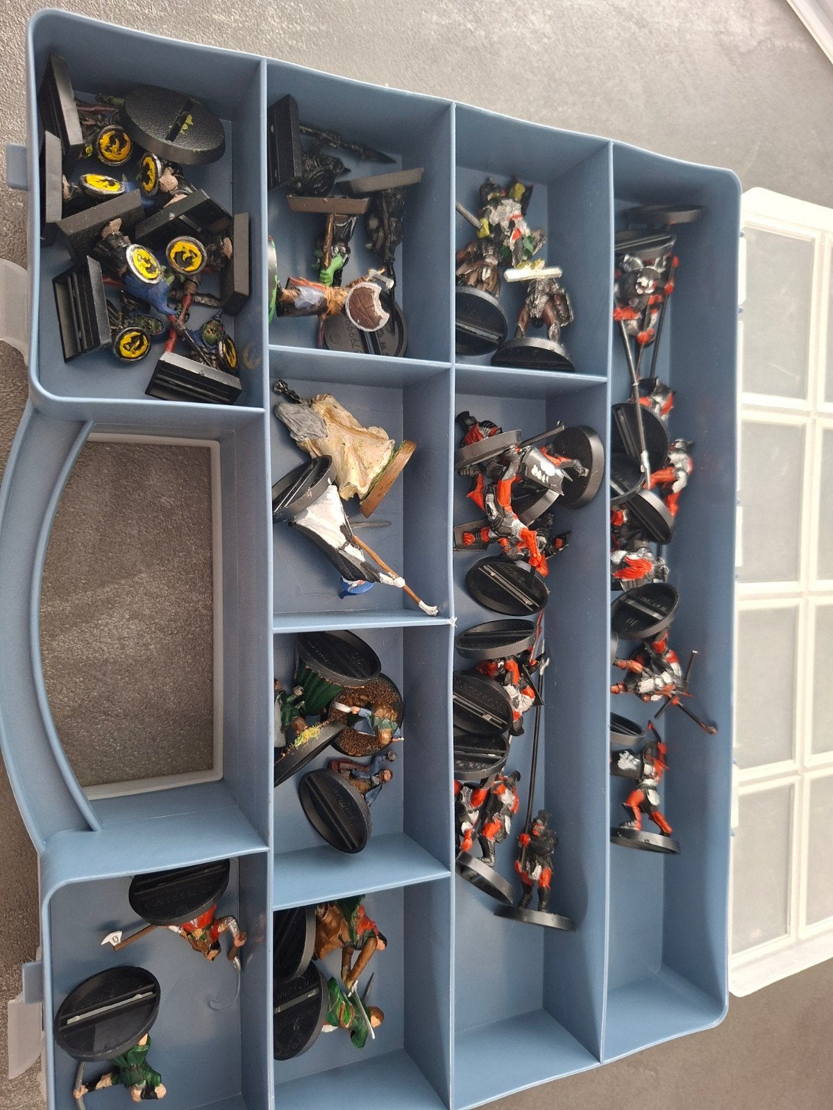 Lotr Warhammer Poppetjes: Uruk-hai, Frodo, Sam, Moria Gobli, Hobby en Vrije tijd, Wargaming, Ophalen of Verzenden, Gebruikt