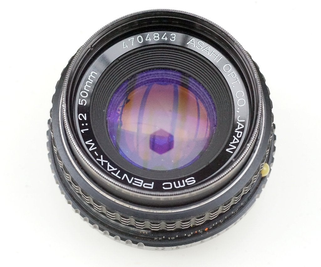 SMC Pentax-M 50mm f2 (en ca. 30 Pentax-K lenzen, zie tekst), Ophalen of Verzenden, 1960 tot 1980