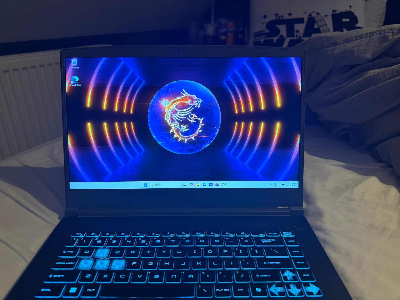 MSI thin Laptop B12UC 12th Gen Intel Core i5-12450H 16G, Computers en Software, Windows Laptops, Ophalen, Zo goed als nieuw, 16 inch