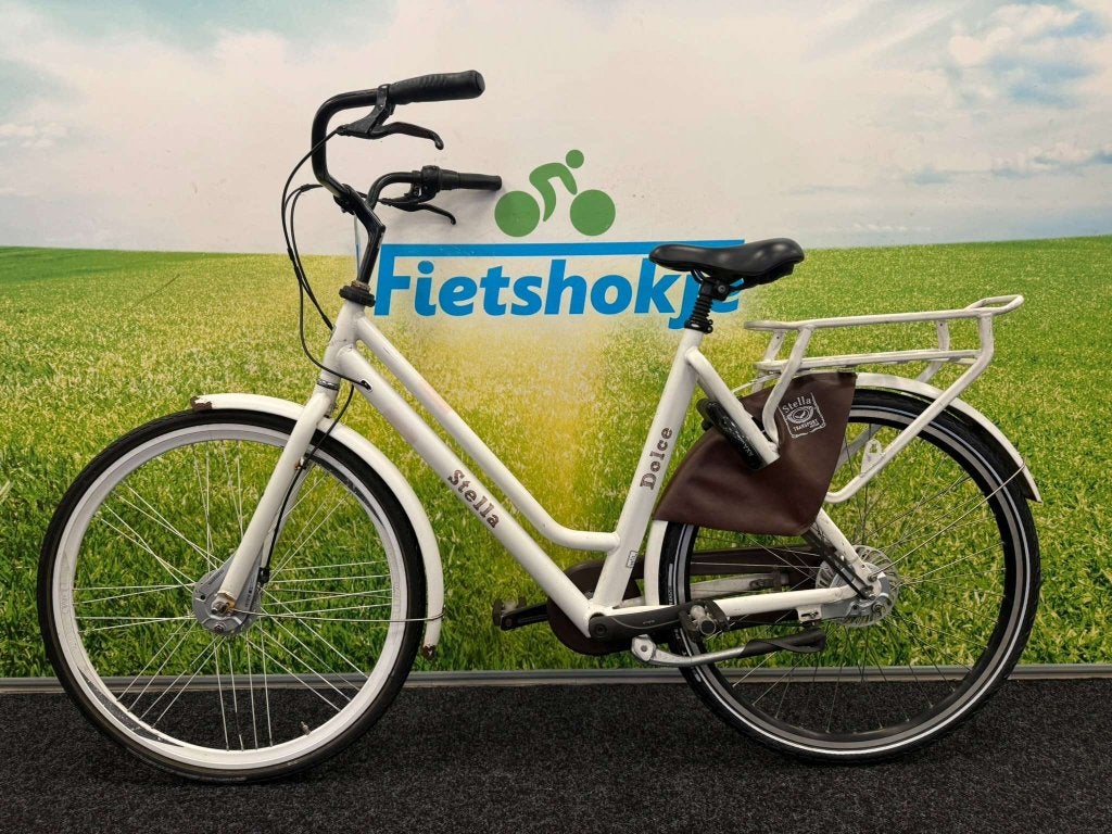 Fietshokje Amersfoort: Stella Dolce Transportfiets N7 H57, Gebruikt, Versnellingen, Niet ingevuld, Niet ingevuld