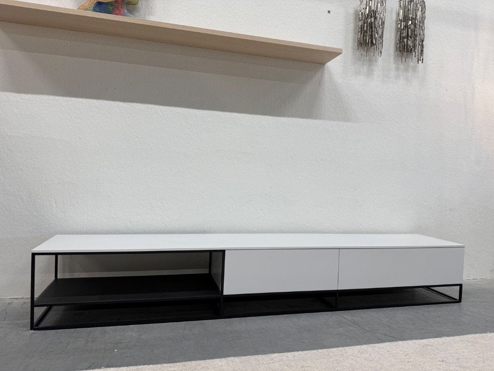 Nieuw Interstar Tv kast design Meubels zwart wit 247