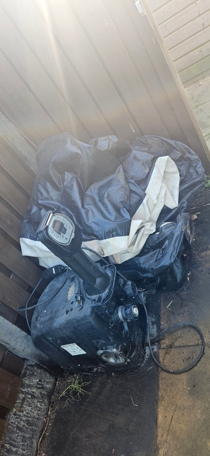 Opblaasbare Jacuzzi met Pomp, Ophalen, Gebruikt, Pomp, Opblaasbaar