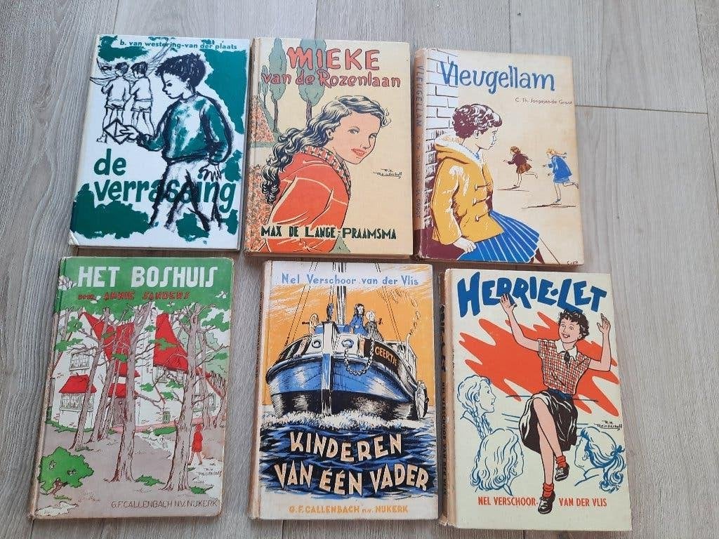 Diverse oude jeugdboeken, Ophalen of Verzenden, Gelezen, Fictie algemeen
