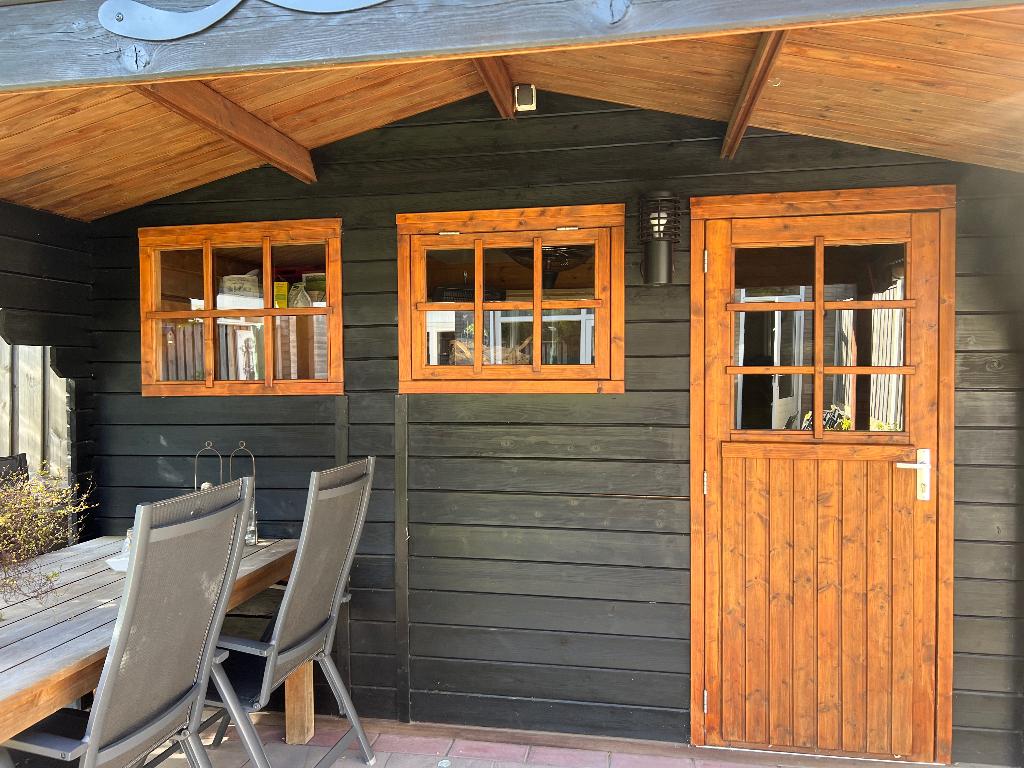 Ruim tweedehands tuinhuis., Tuin en Terras, Tuinhuizen, Ophalen, Tuinhuis, 250 tot 500 cm, 2 ramen