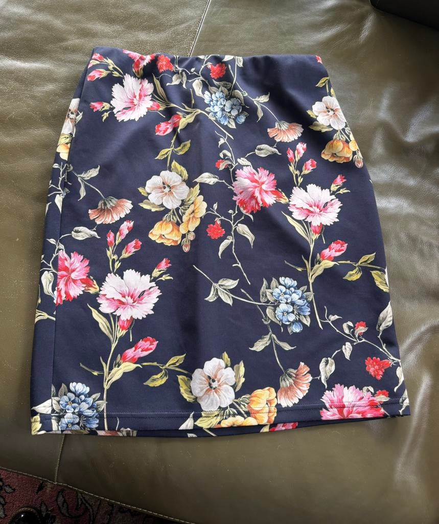 Taifun - rokje met elastiek - blauw - 38, Maat 38/40 (M), Blauw, Ophalen of Verzenden, Gedragen