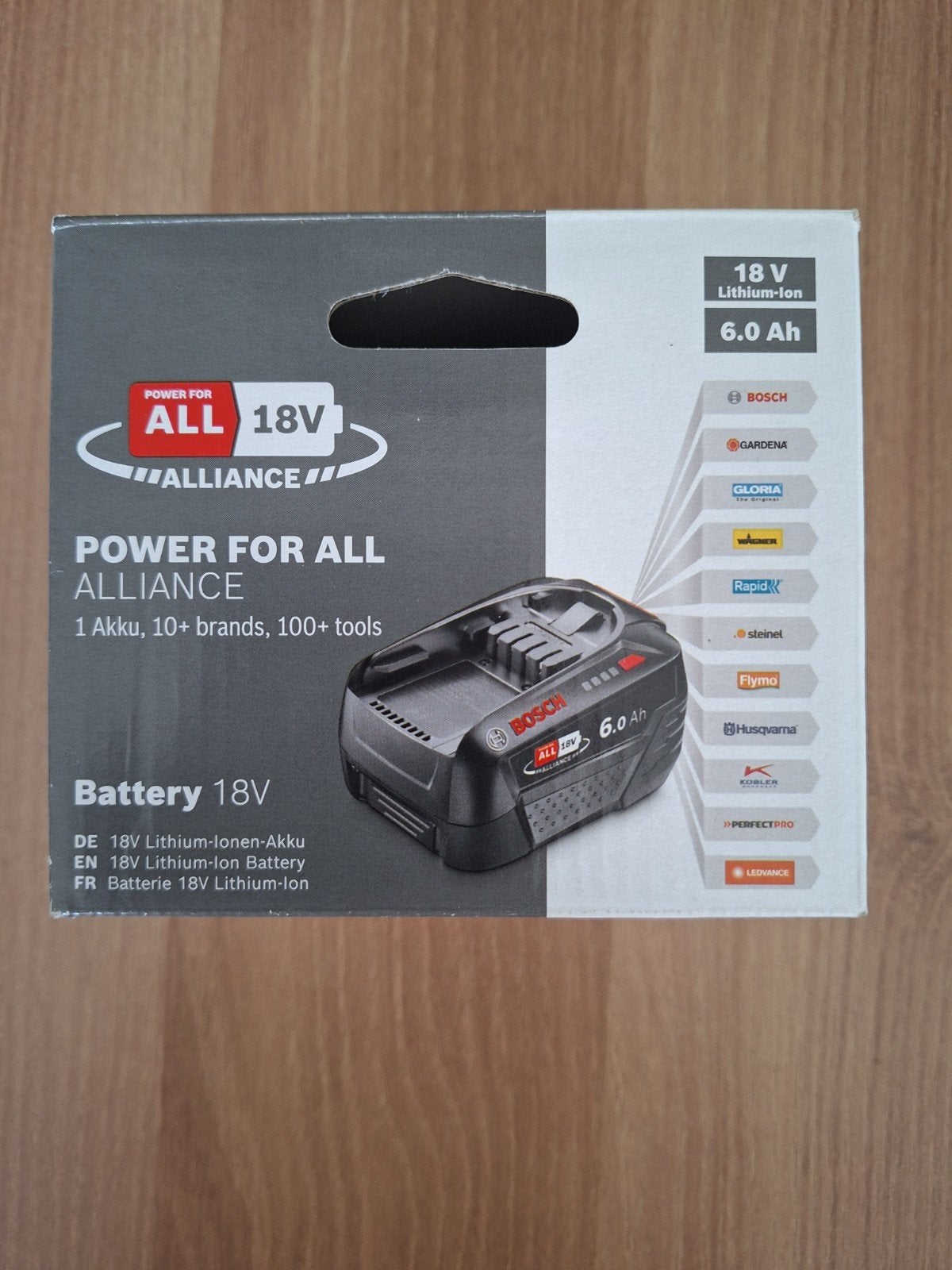 Bosch Power For All 18V 6.0 Ah Accu, Ophalen of Verzenden, Nieuw, Overige typen