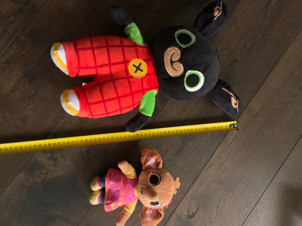 Bing en Sula knuffels - Zo goed als nieuw, Overige merken, Overige karakters, Overige typen, Zwart