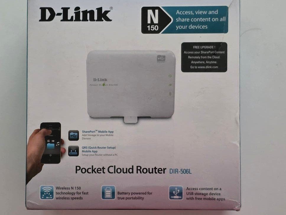 D-Link Pocket Cloud Router DIR-506L - Nieuw in doos, Ophalen, Nieuw, Router, D-Link