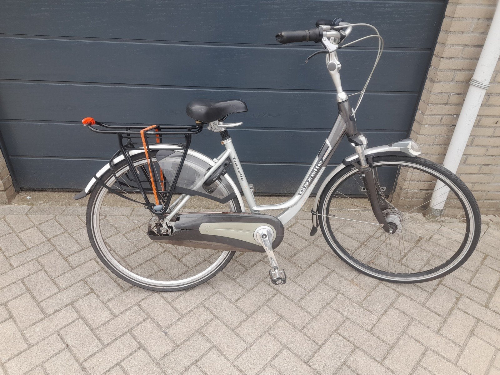 Gazelle damesfiets v7, Ophalen, Stuur, Zo goed als nieuw, Aluminium