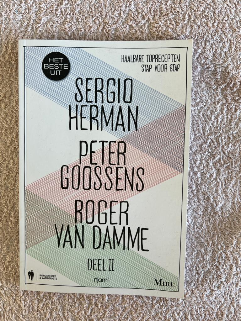 Sergio Herman, Peter Goossens, Roger Van Damme Deel 2, Overige typen, Ophalen of Verzenden, Zo goed als nieuw, Nederland en België
