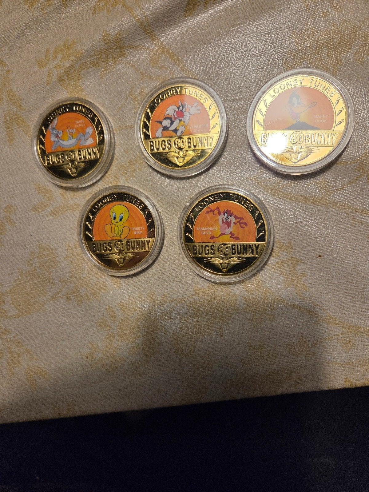 Looney Tunes Bugs Bunny 80 jaar herdenkingsmunten set, Ophalen of Verzenden, Nieuw