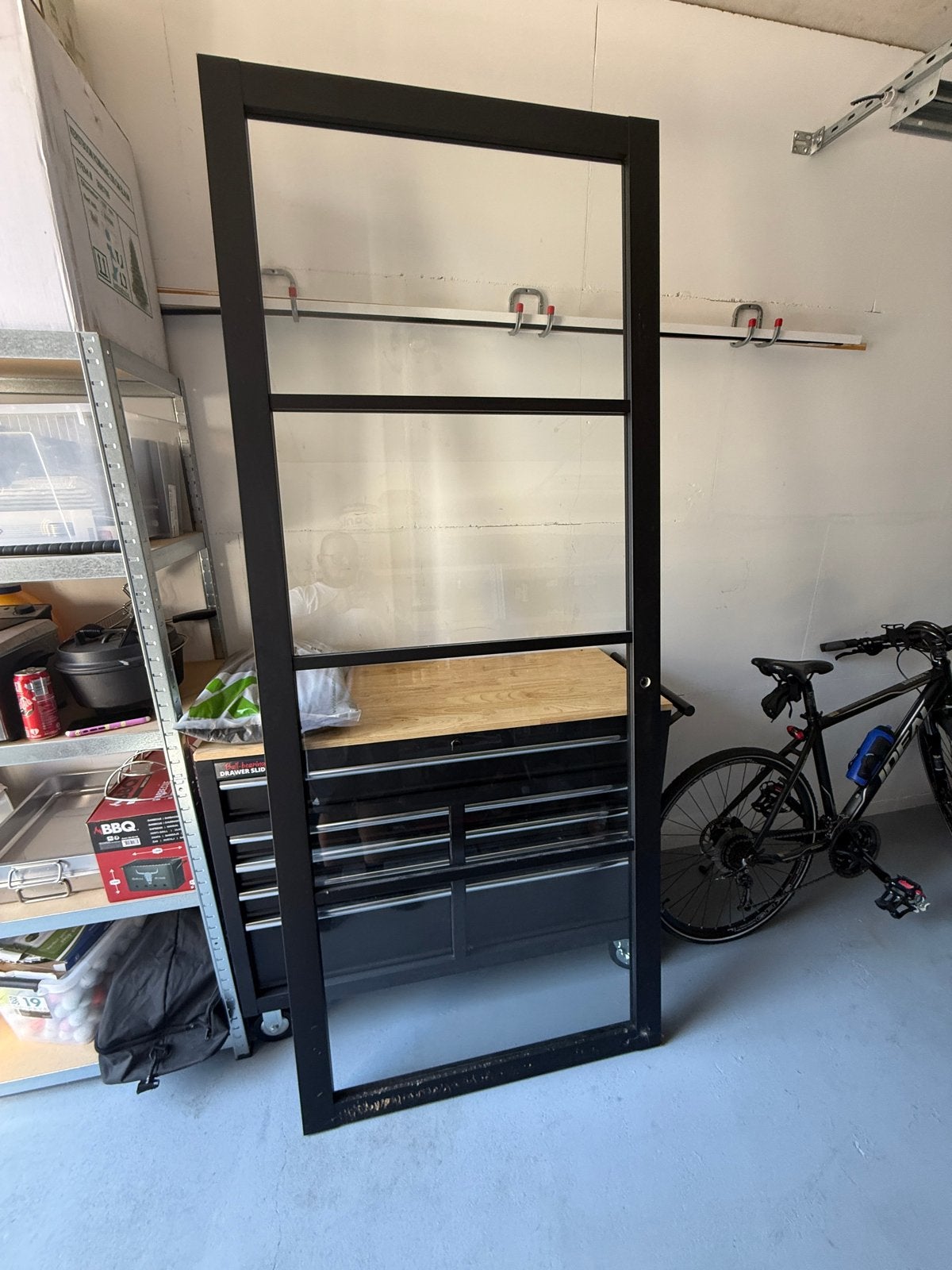 Svedex opdekdeur 930x2380 mm, Ophalen, Gebruikt, 80 tot 100 cm, 215 cm of meer