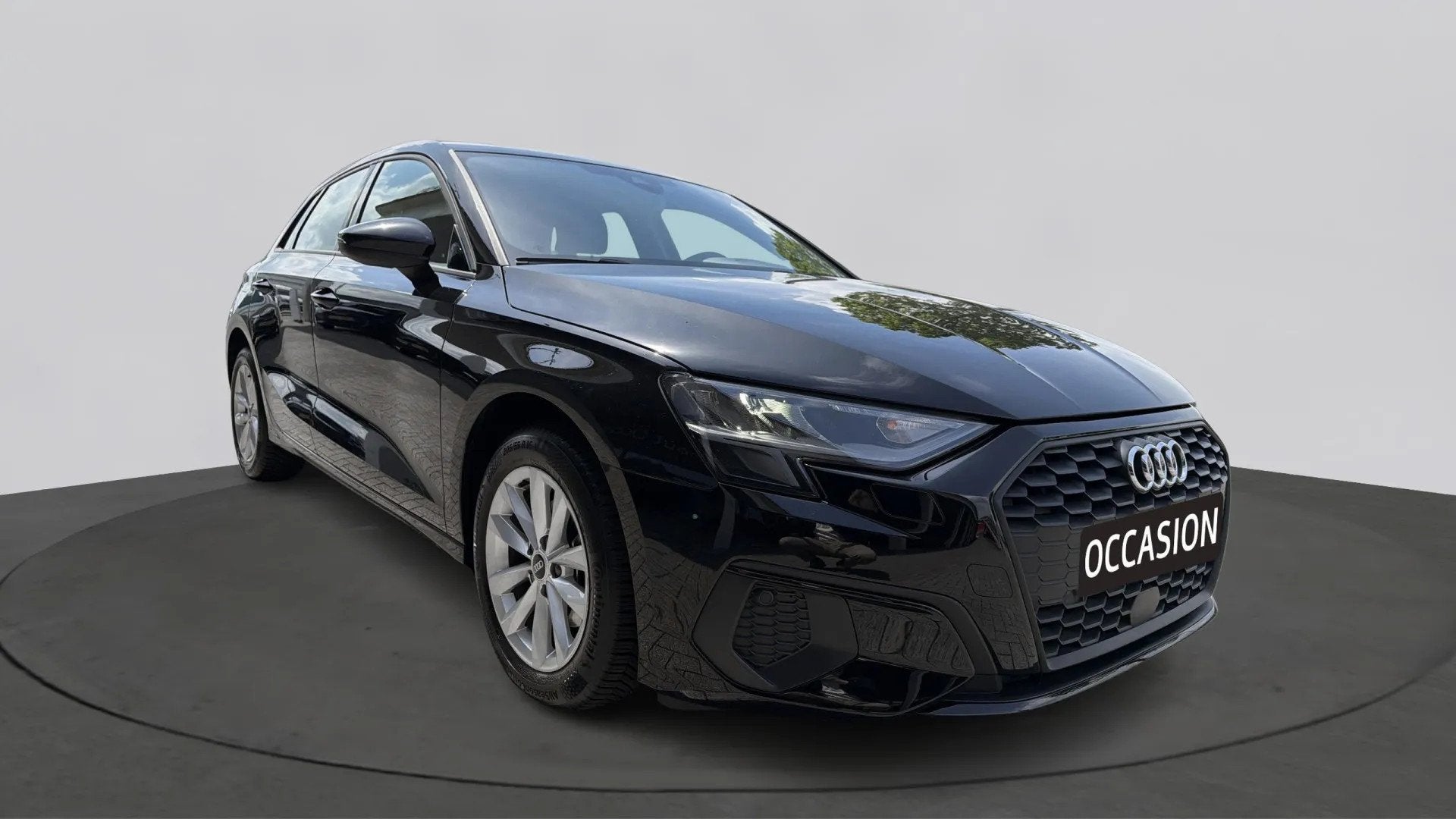 Audi A3 Sportback 30 TFSI 110Pk Pro Line (bj 2024), Gebruikt, Zwart, Origineel Nederlands, Bedrijf