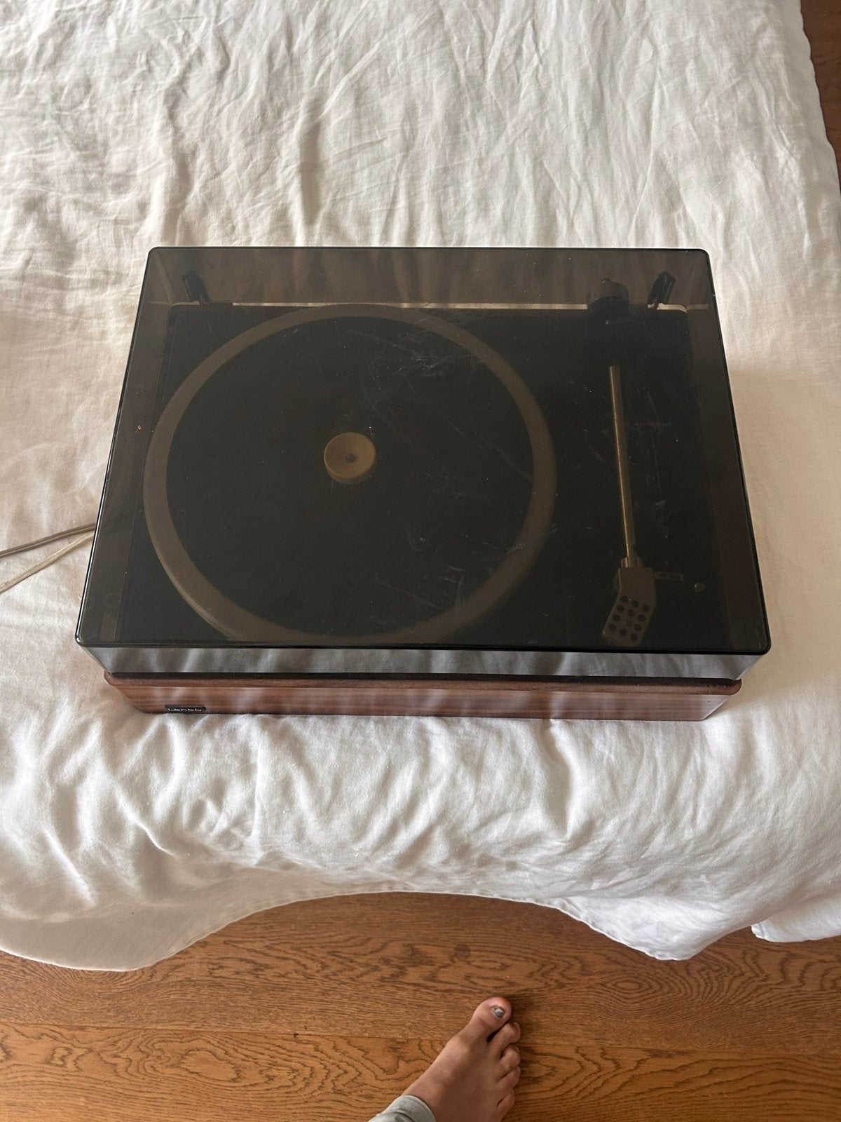 Lenco L60 Platenspeler - Made in Switzerland, Audio, Tv en Foto, Platenspelers, Ophalen, Gebruikt, Platenspeler, Overige merken