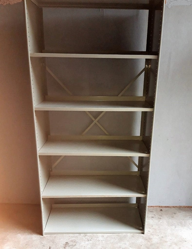 Industriële stalen stelling wandkast Stabilux Friso Kramer, Ophalen, Gebruikt, 50 tot 100 cm, 150 tot 200 cm