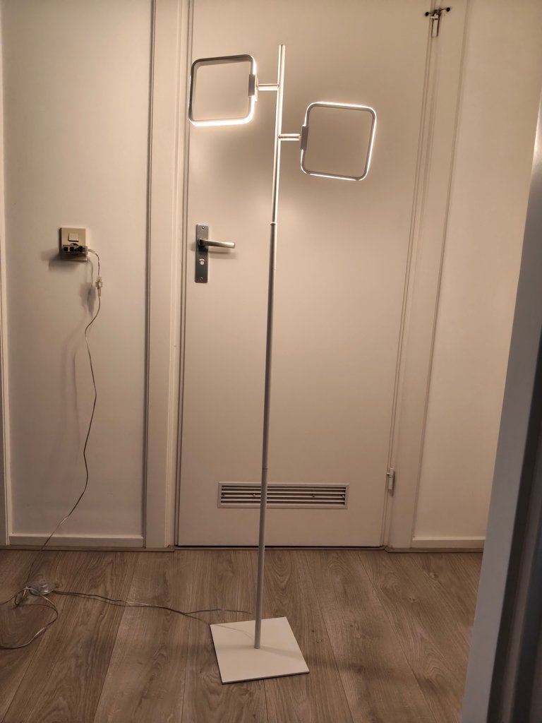 staande lamp vloerlamp Besselink, Ophalen of Verzenden, Zo goed als nieuw, Metaal, Modern
