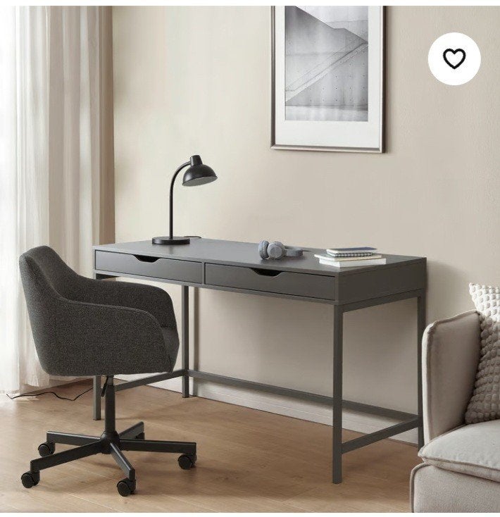 IKEA Alex bureau - Grijs met lichte beschadiging, Ophalen, Demontabel, Gebruikt, IKEA