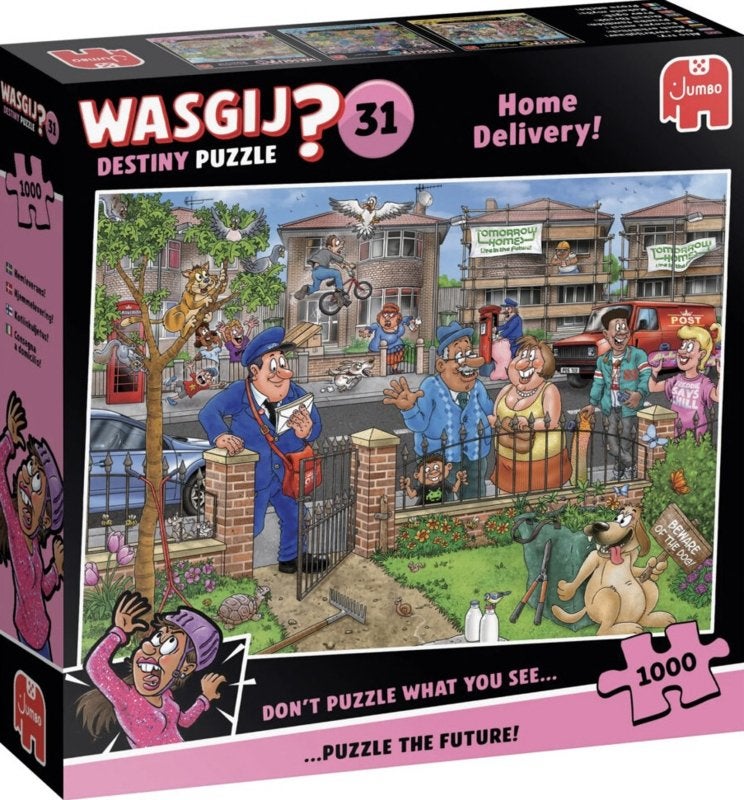 Wasgij Destiny 31 - Levering aan Huis - 1000 stukjes, Ophalen of Verzenden, 500 t/m 1500 stukjes, Nieuw, Legpuzzel