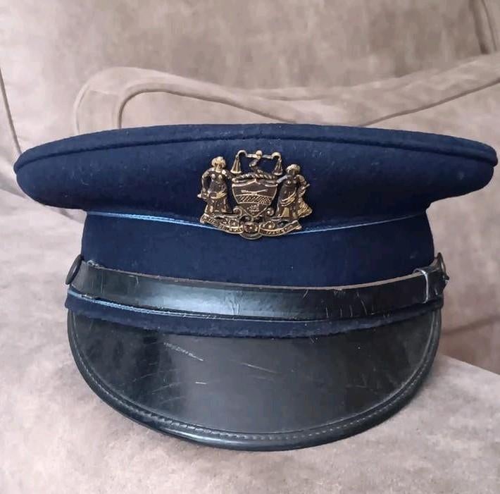 Originele vooroorlogse politiepet USA, Ophalen of Verzenden, Overige soorten, Amerika, Helm of Baret