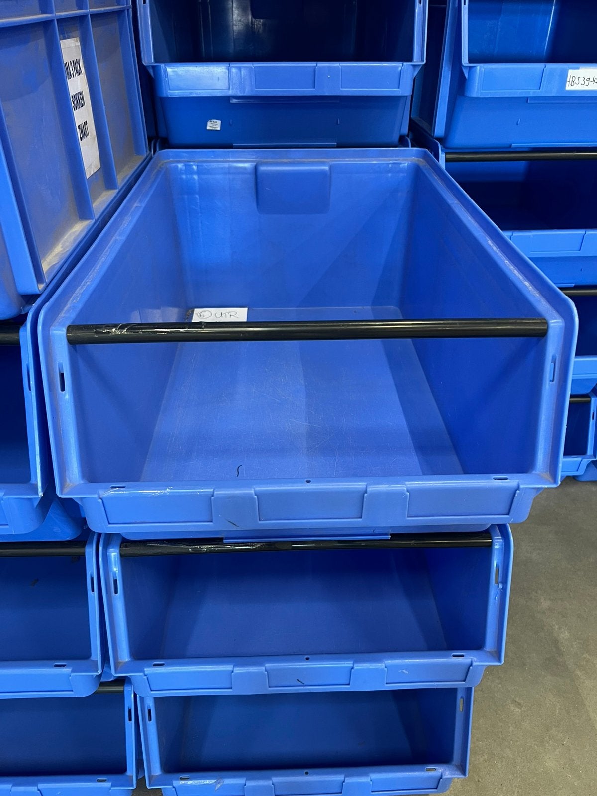 Schäfer magazijnbakken / stapelbakken 72 x 47 x 30 cm 3000st, Ophalen, Gebruikt, 40 tot 60 cm, 50 tot 75 cm