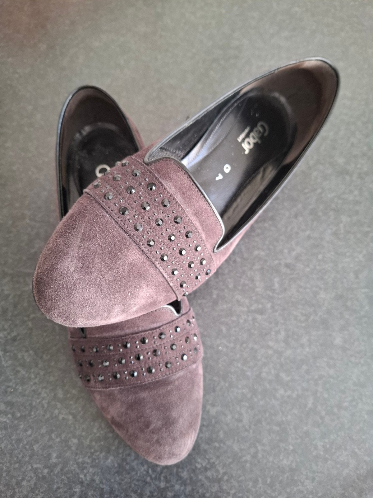 Gabor loafers maat 40 taupekleur, 1x gedragen, Kleding | Dames, Verzenden