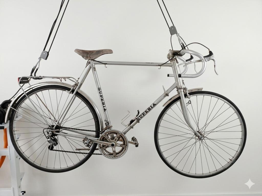 Superia voyager gents groot frame, Fietsen en Brommers, Ophalen, Jaren '60 of nieuwer, Velgrem, Superia