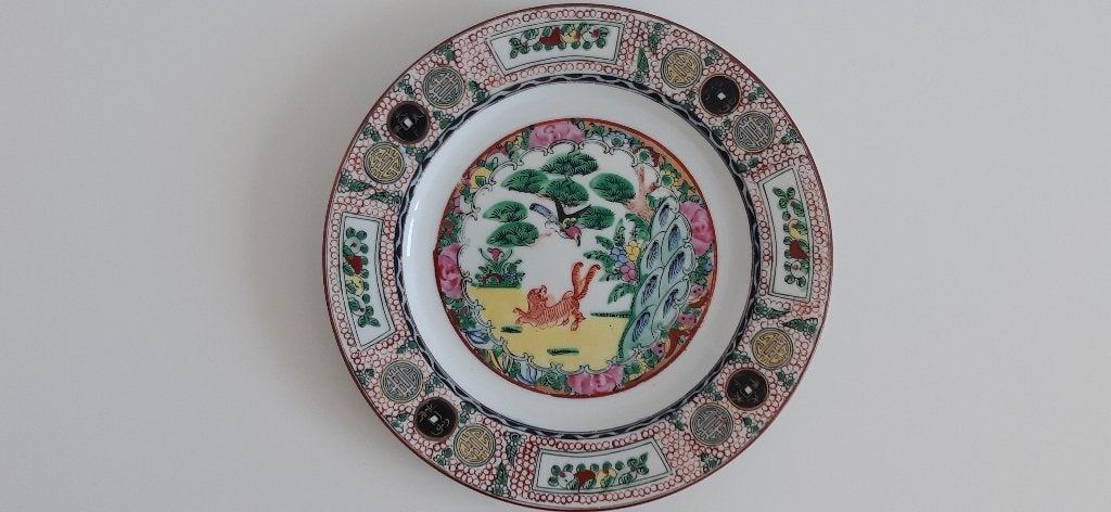Chinees porselein bord, Verzenden
