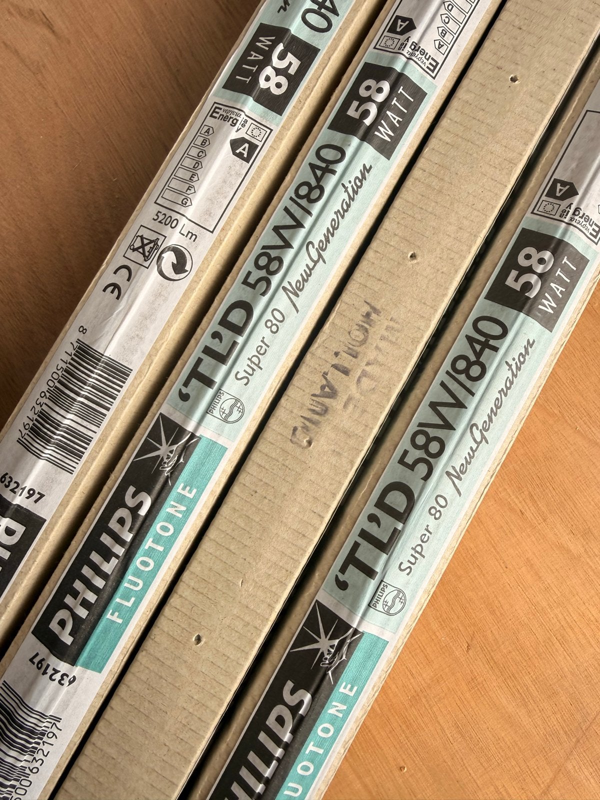 8 Philips TLD 58W/840 Fluotone TL-buizen (Nieuw), Ophalen, Nieuw, G13 (TL), Philips