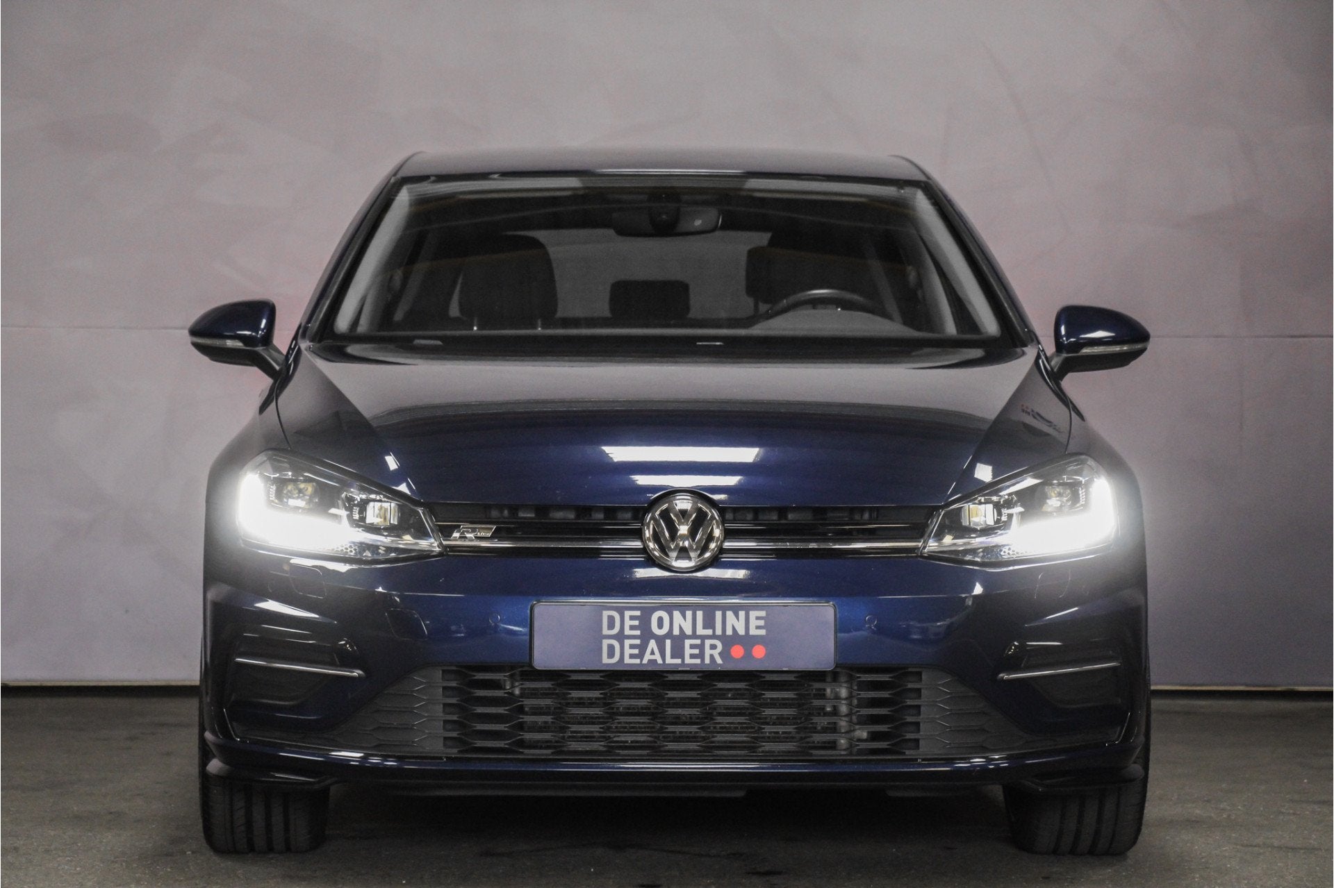 Volkswagen Golf 1.5 TSI 150PK DSG R-Line |LED|Carplay|Pretor, Auto's, Euro 6, 4 cilinders, 150 pk, Blauw