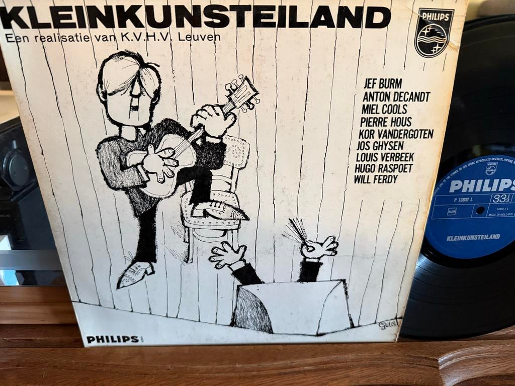 Kleinkunsteiland - Een realisatie van K.V.H.V. Leuven, Ophalen of Verzenden, Zo goed als nieuw, 12 inch, Originele persing