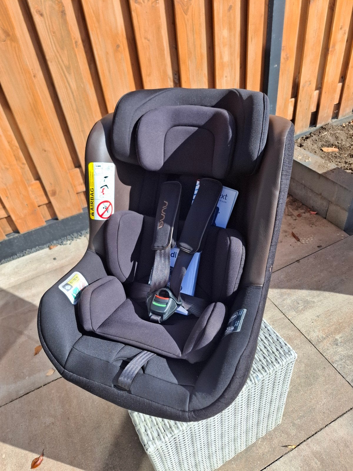 Nuna Todl Next, Pipa Next autostoel met 360 base, Verstelbare rugleuning, 0 t/m 18 kg, Zo goed als nieuw, Isofix