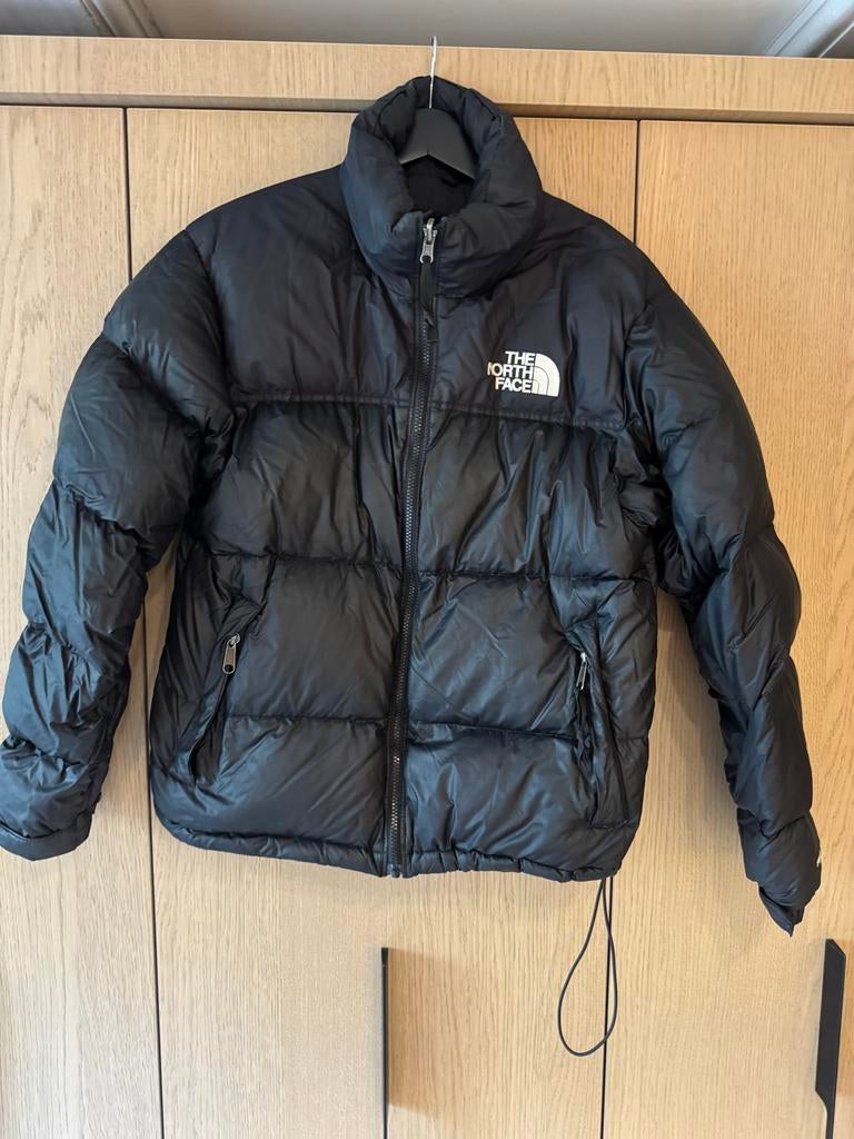 The North Face Nuptse Puffer Jas Zwart Maat S, Kleding | Heren, Jassen | Winter, Ophalen of Verzenden, Zo goed als nieuw, Maat 46 (S) of kleiner