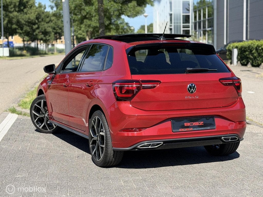 Volkswagen Polo 1.0 TSI DSG 3x R-Line PANO IQ CAMERA KEYLESS, Auto's, 95 pk, Met garantie (alle), Alcantara, Bedrijf