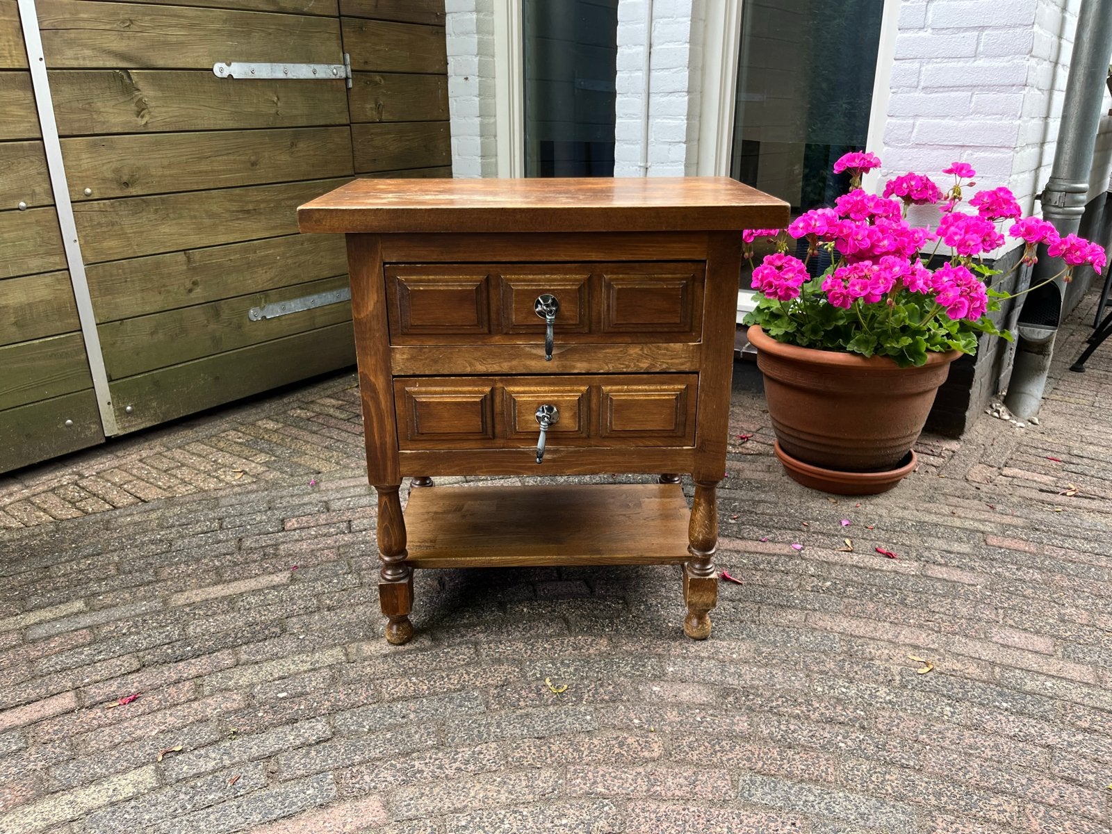 Eikenhouten ladenkastje, Antiek en Kunst, Ophalen