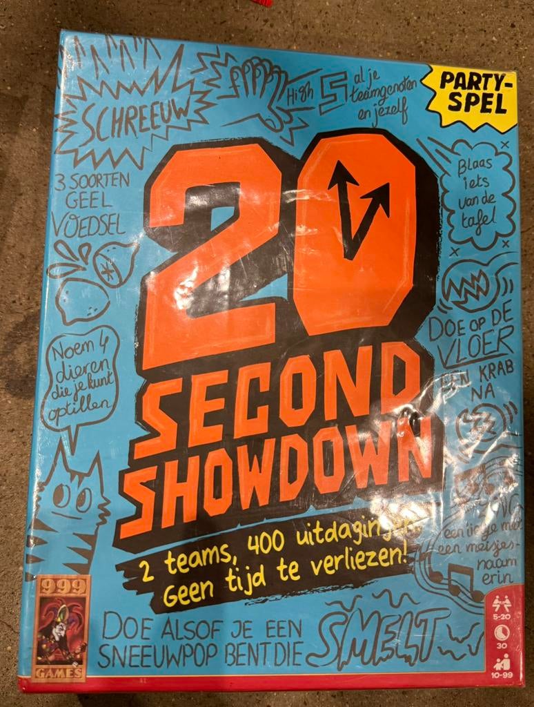 20 seconds in seal 999 games, Ophalen of Verzenden, Zo goed als nieuw