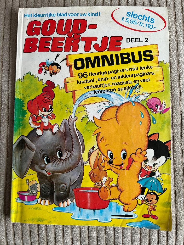 Comic zeldzaam omnibus 2 haribo goud-beertje, Europa, Haribo, Ophalen, Gelezen