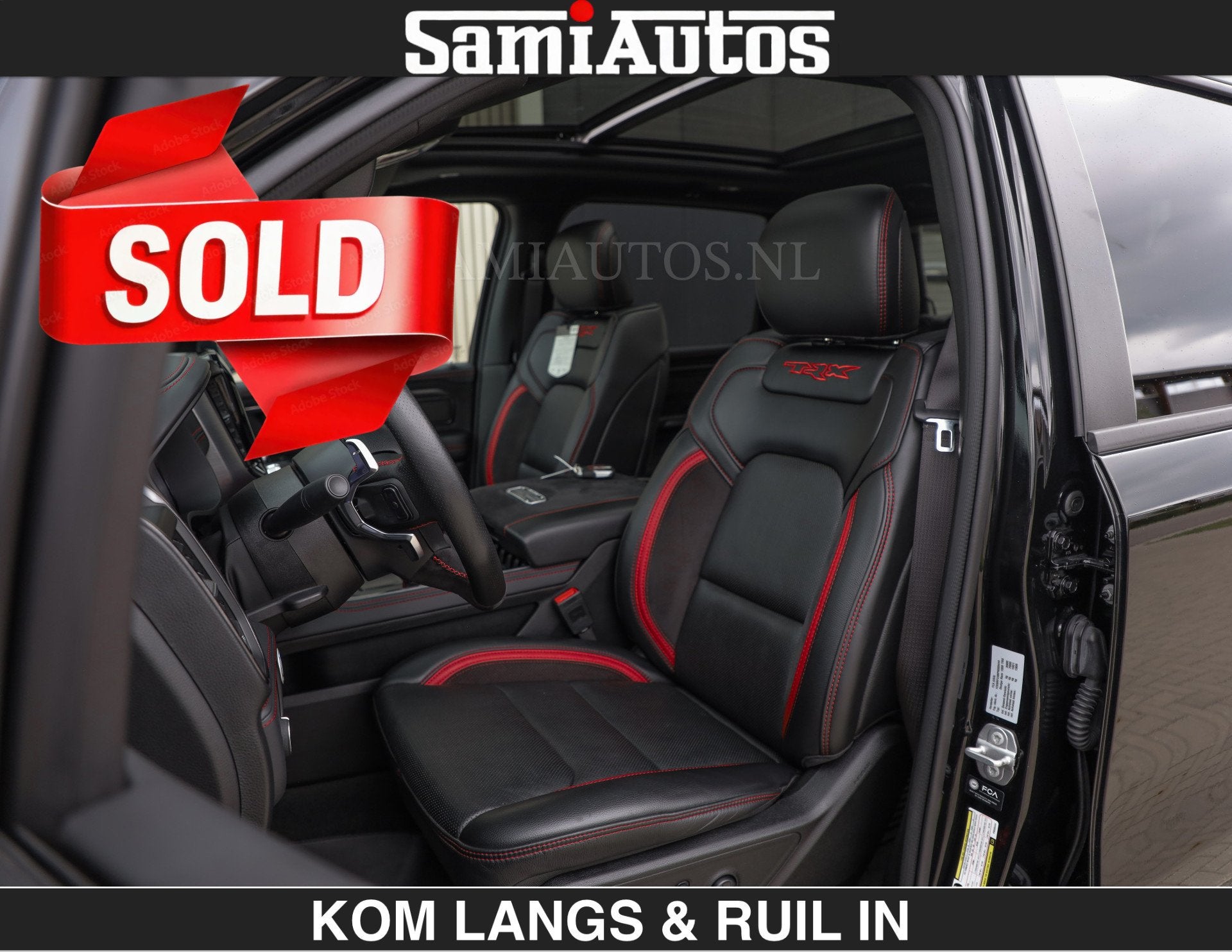Dodge Ram TRX BLACK OPS HELLCAT | 6.2 V8 712PK SUPERCHARGER, Automaat, Dealer onderhouden, Gebruikt, Met garantie (alle)