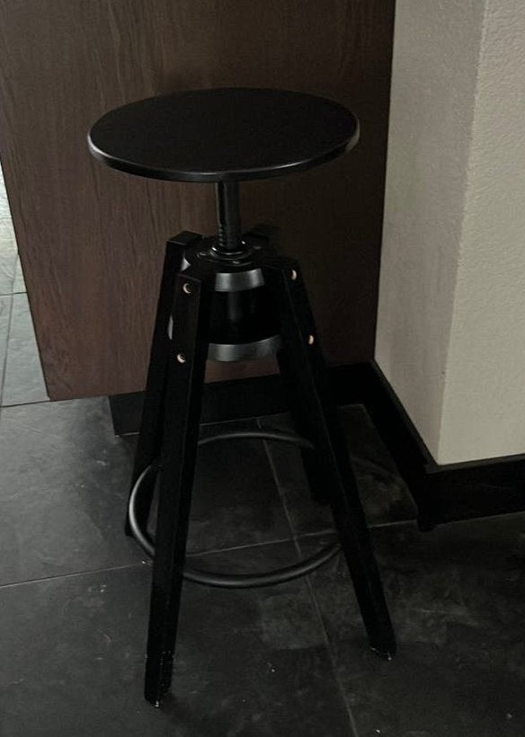 Te koop; barkruk dalfred, Huis en Inrichting, Barkrukken, Ophalen, In hoogte verstelbaar, 60 tot 90 cm, Zo goed als nieuw