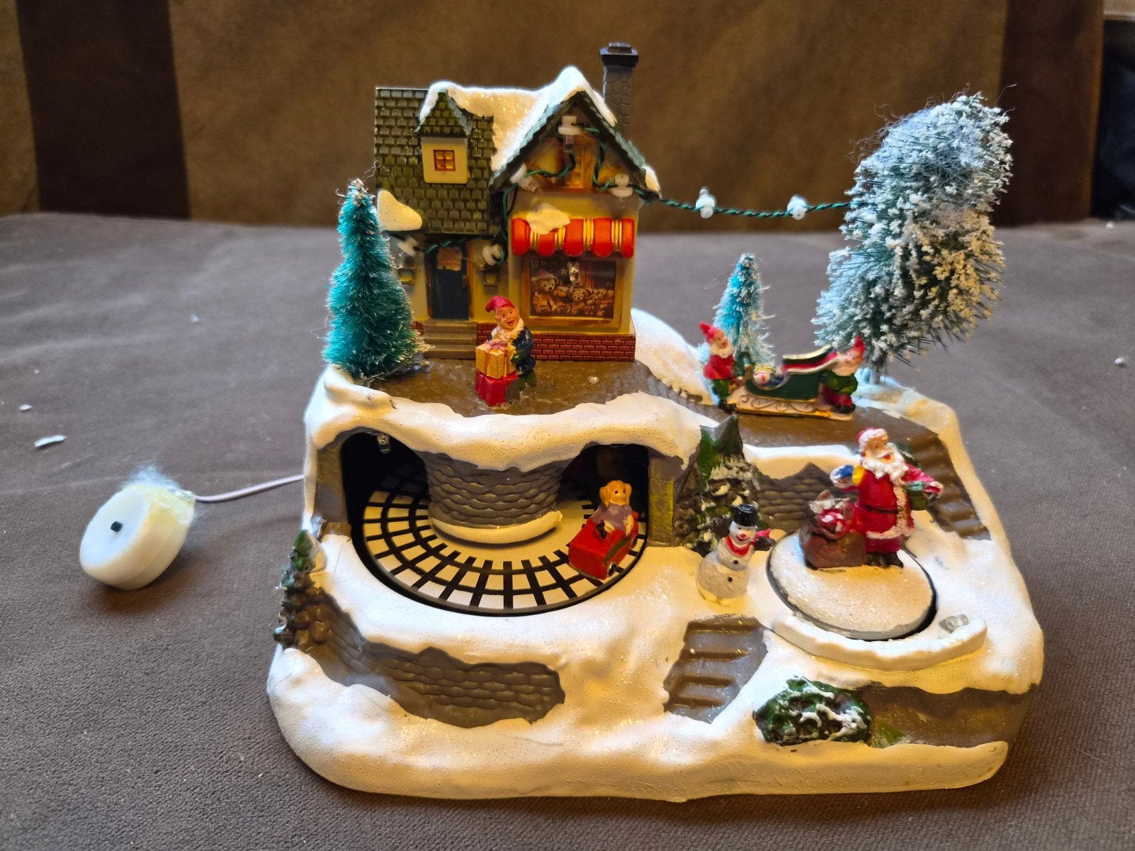 Kerstdrop met verlichting en geluid, Diversen, Ophalen, Zo goed als nieuw