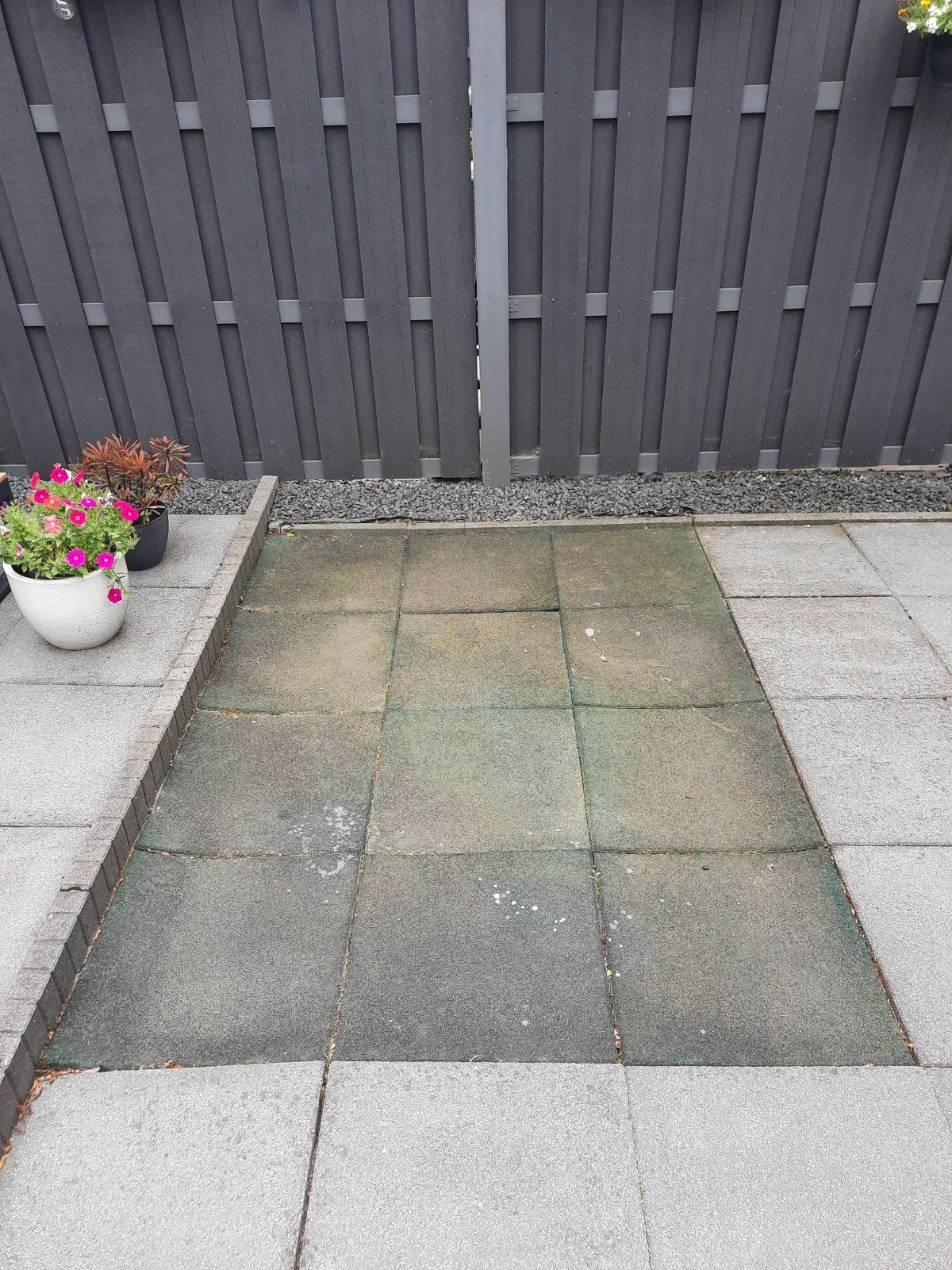 Speeltegels (groen), Tuin en Terras, Tegels en Klinkers, Ophalen, Gebruikt, Overige typen, Rubber