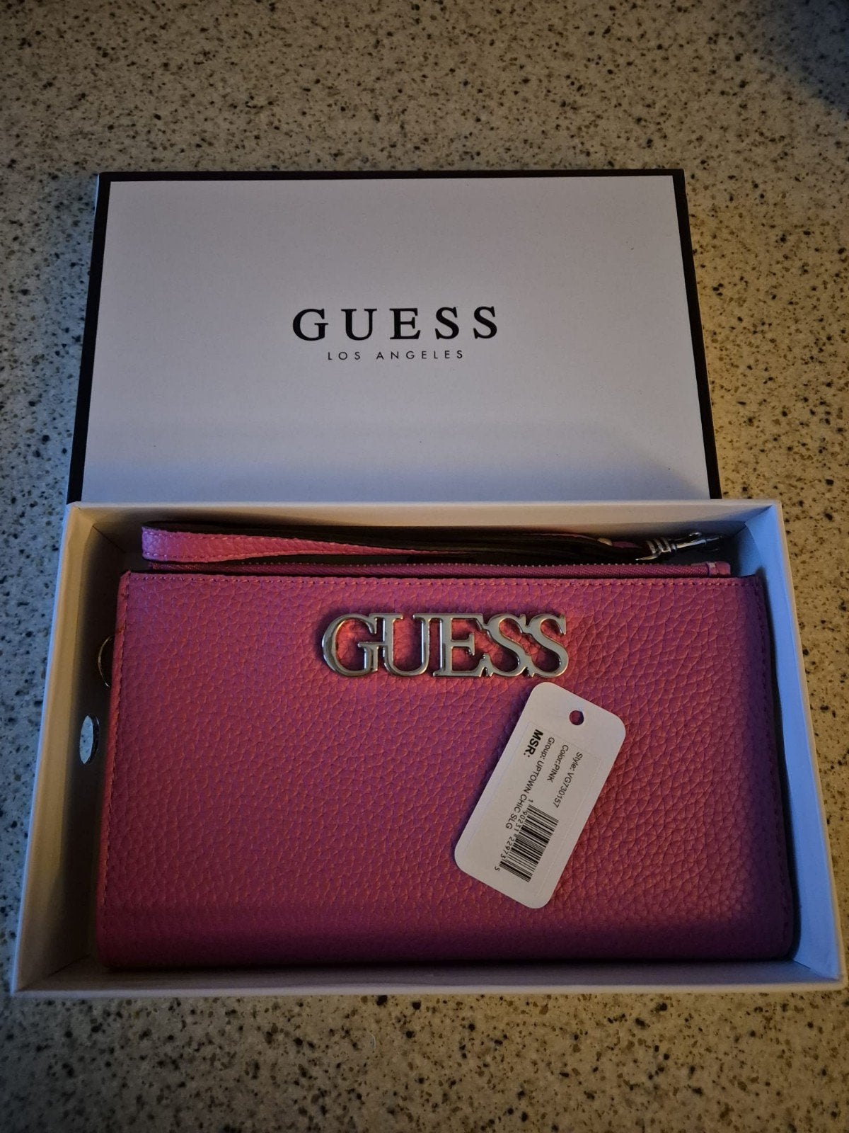 Guess portemonnee, Ophalen, Nieuw, Roze, Guess