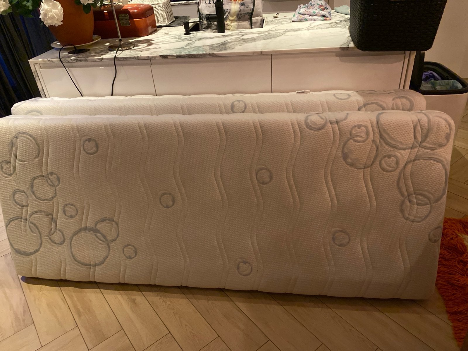 2 prima pocketvering matrassen 80 x 200 cm, zeer netjes, Ophalen, Zo goed als nieuw, Matras, 200 cm