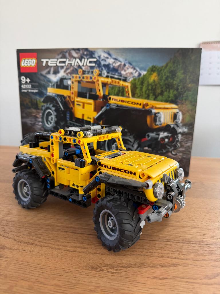 Lego Technic (42122) Jeep Wrangler, Kinderen en Baby's, Speelgoed | Duplo en Lego, Ophalen of Verzenden, Zo goed als nieuw, Complete set