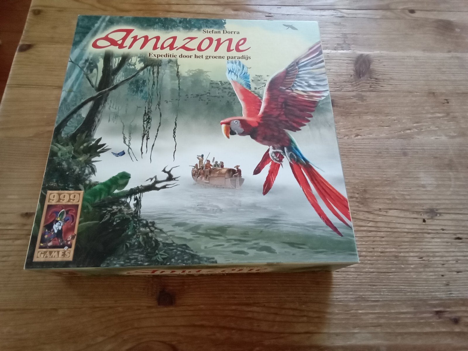 Amazone Spel, Hobby en Vrije tijd, Gezelschapsspellen | Bordspellen, Ophalen of Verzenden, Zo goed als nieuw
