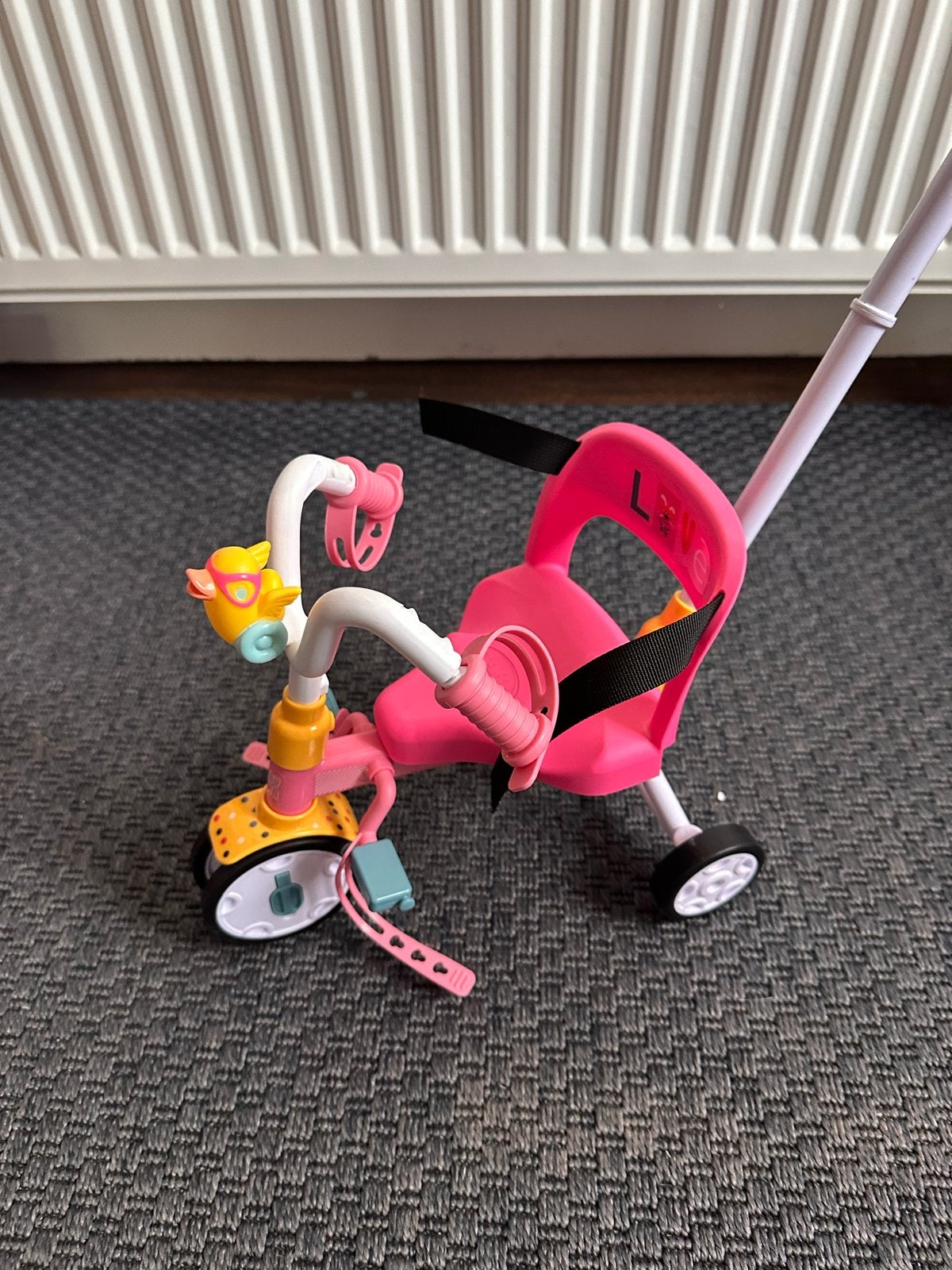 Baby Born driewieler met duwstang, Kinderen en Baby's, Speelgoed | Buiten | Voertuigen en Loopfietsen, Ophalen, Gebruikt, Overige typen