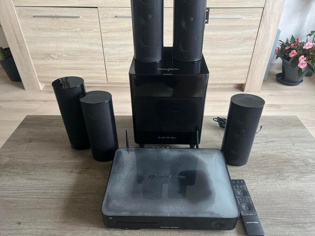 Harman Kardon BDS 577 5.1 Home Cinema Set, Gebruikt, Blu-ray-speler, 70 watt of meer, 5.1-systeem