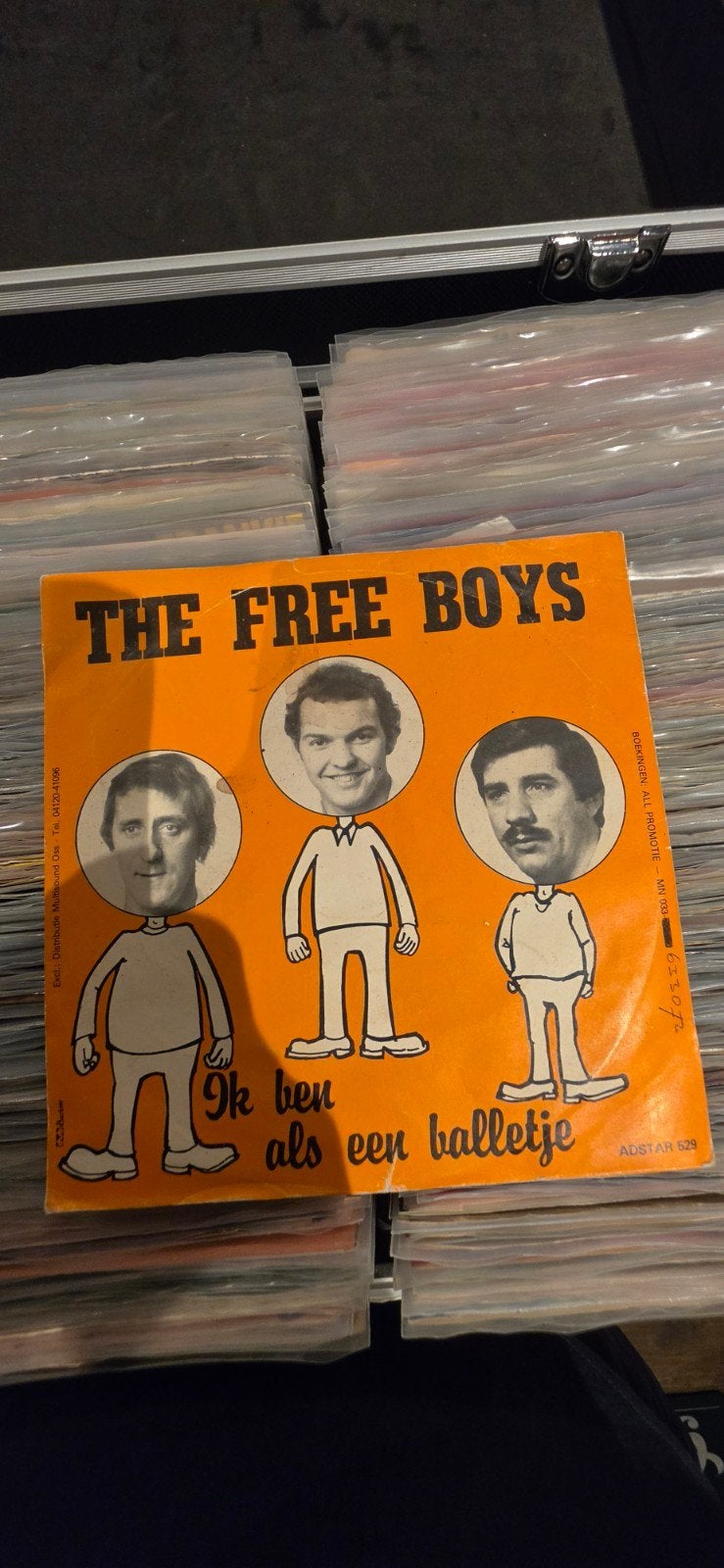 The Free Boys - 'n Kop Als Een Tomaat / Ik Ben Als Een Balle, Cd's en Dvd's, Ophalen, Gebruikt, 7 inch, Fotohoes