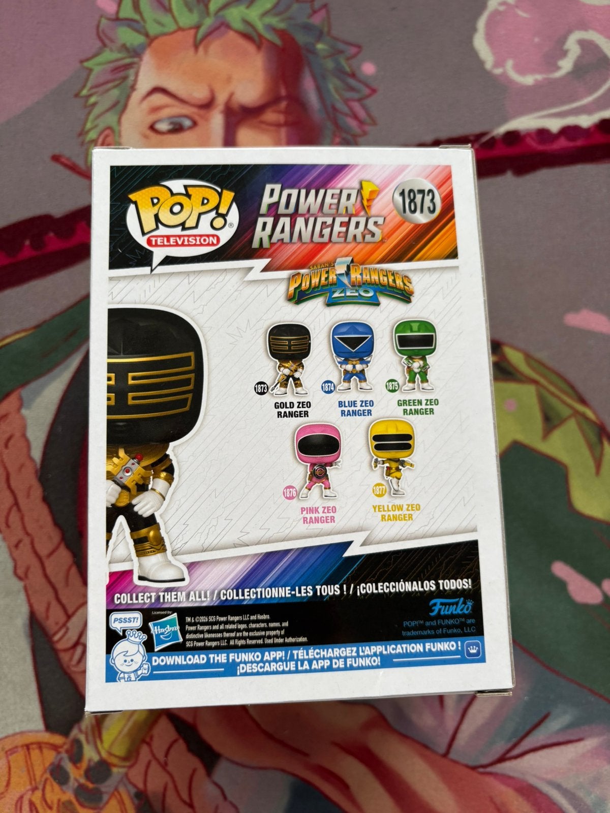Funko Pop! Power Rangers Zeo – Gold Zeo Ranger #1873, Verzamelen, Poppetjes en Figuurtjes, Funko Europe, Supportmea@funko.com