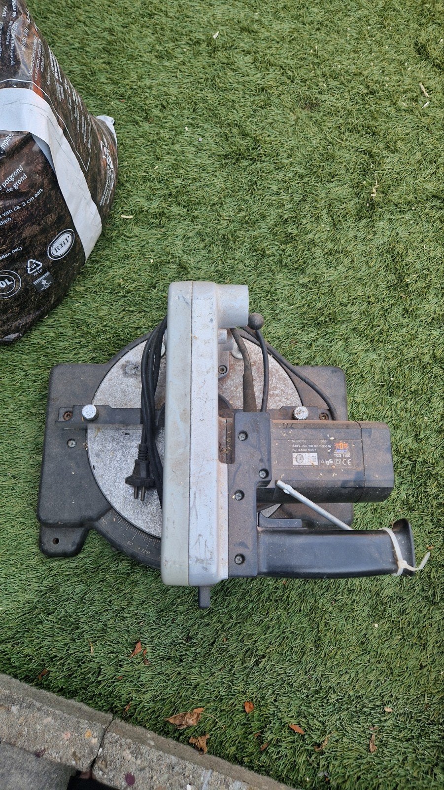 Top Craft TGS 1100 Afkortzaag - Gebruikt, Ophalen, Gebruikt, 600 tot 1200 watt, Top Craft