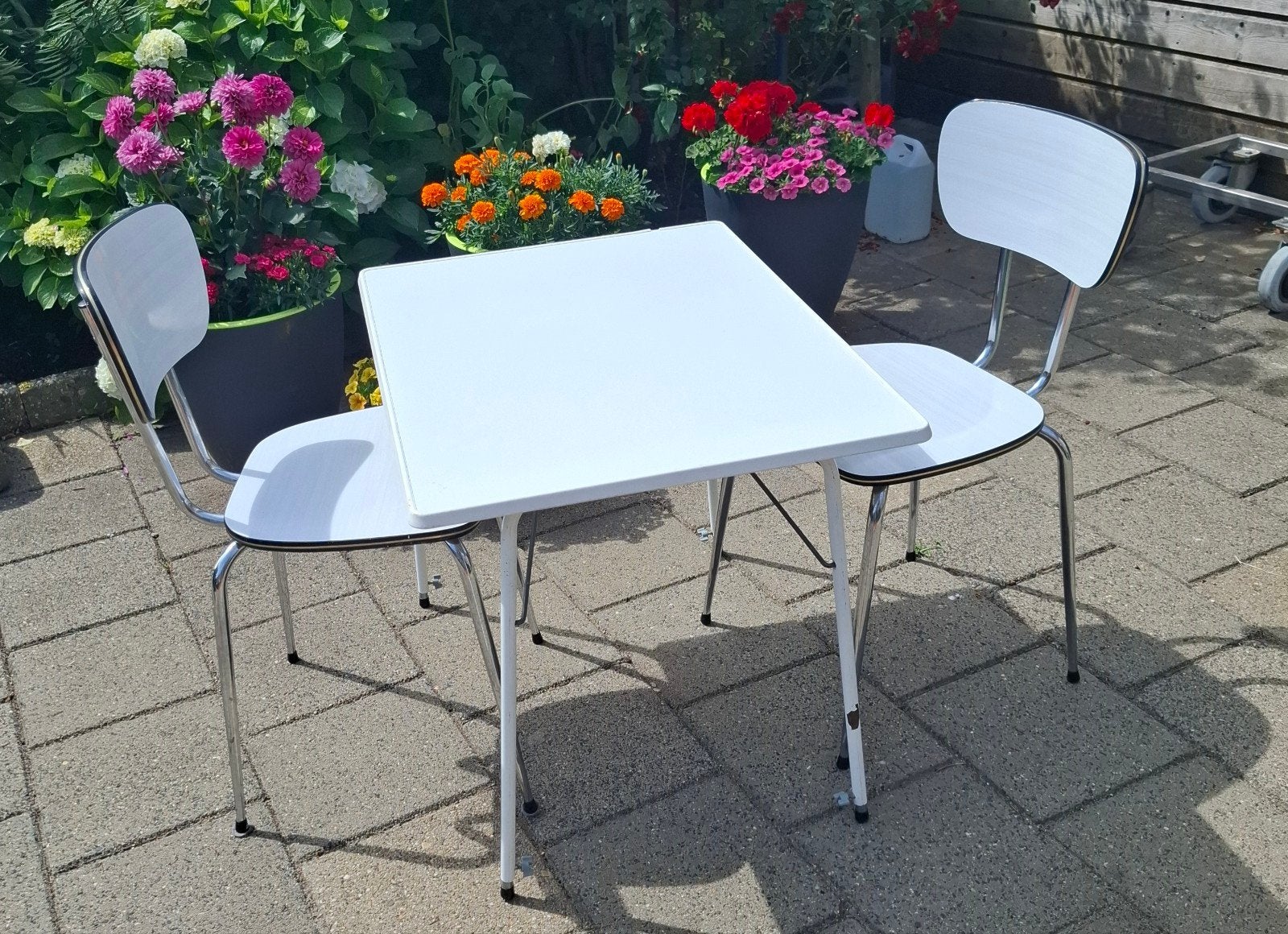 Brabantia formica stoelen set van 2, vintage, Ophalen